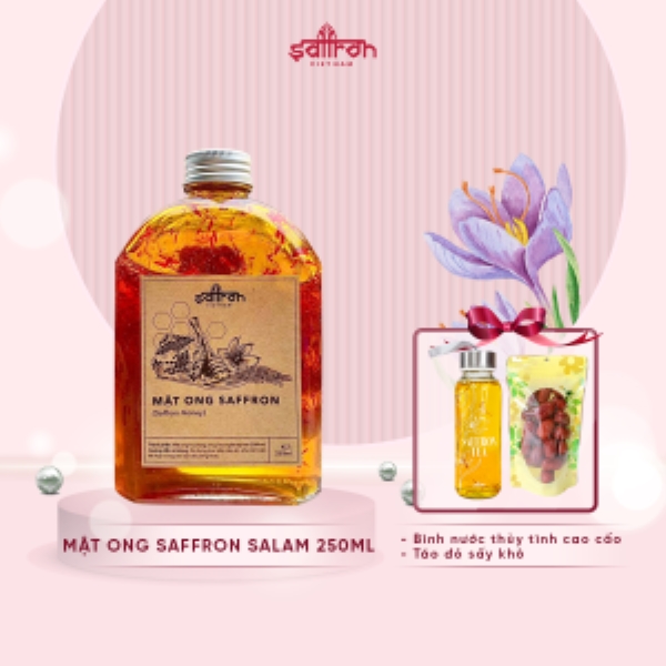 Mật ong ngâm Saffron SALAM - Saffron VIETNAM - Công Ty Cổ Phần Saffron Việt Nam